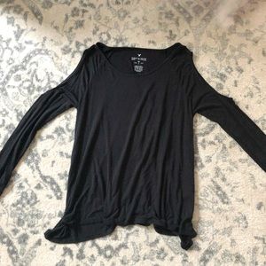 Aerie soft and sexy cold shoulder top